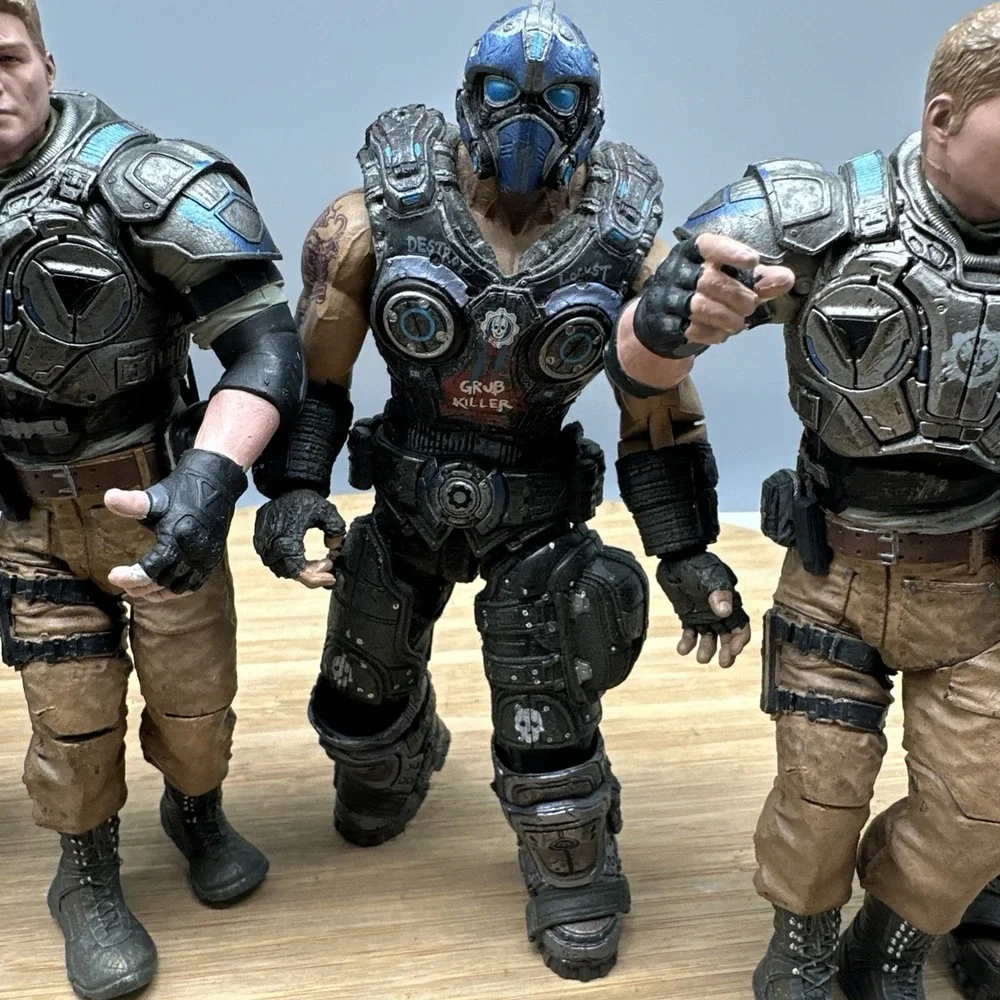 Lot Of 5 NECA Gears Of War 7